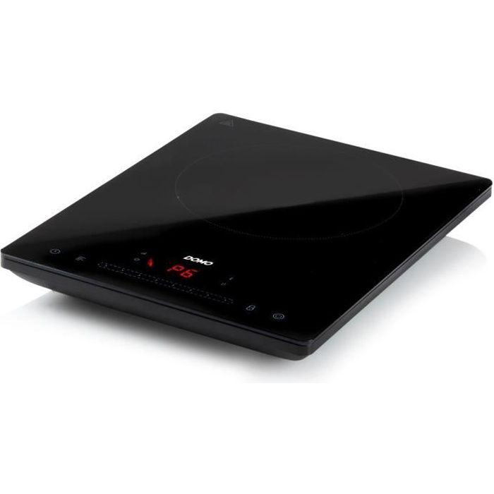 Domo do332IP - Induction plate 1 fire - 2000W - TouchScreen - Digital timer 3h - 8 Power levels - 20cm