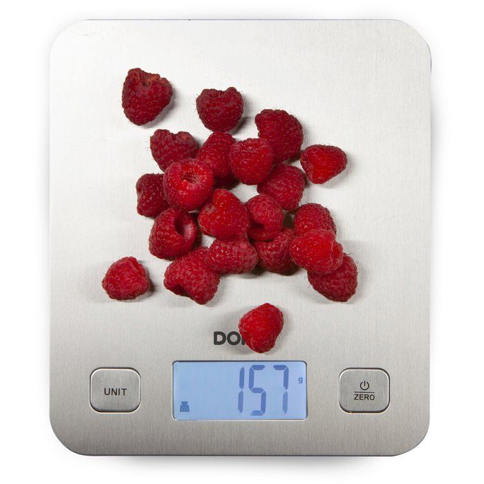DOMO DO9239W - Electronic culinary scale - Tare - Auto stop - Up to 1 gram - Stainless steel weighing pan