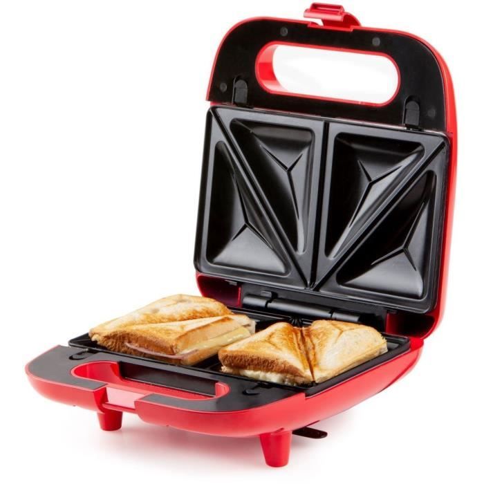 DOMO - DO9242W - Sandwich maker - 5 in 1 - 5 sets of interchangeable non-stick plates - 750W