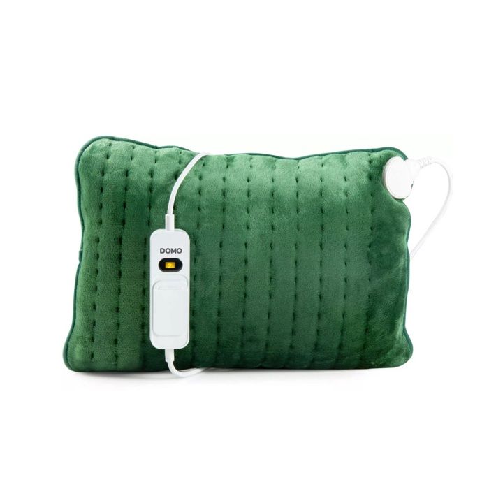 DOMO DO638K heating pad - Super soft - Rapid heating - 3 temperature levels - Automatic shut-off - Removable electric cable