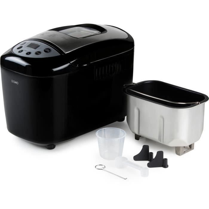 XL automatic bread machine - DOMO - B3977 - 850 W - 17 programs - LCD screen