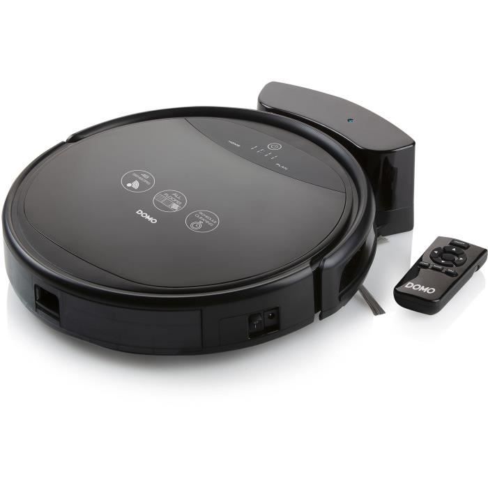 Robot vacuum cleaner with remote control - DOMO - DO7293SN - 120 min - 2000 PA - 550 ml