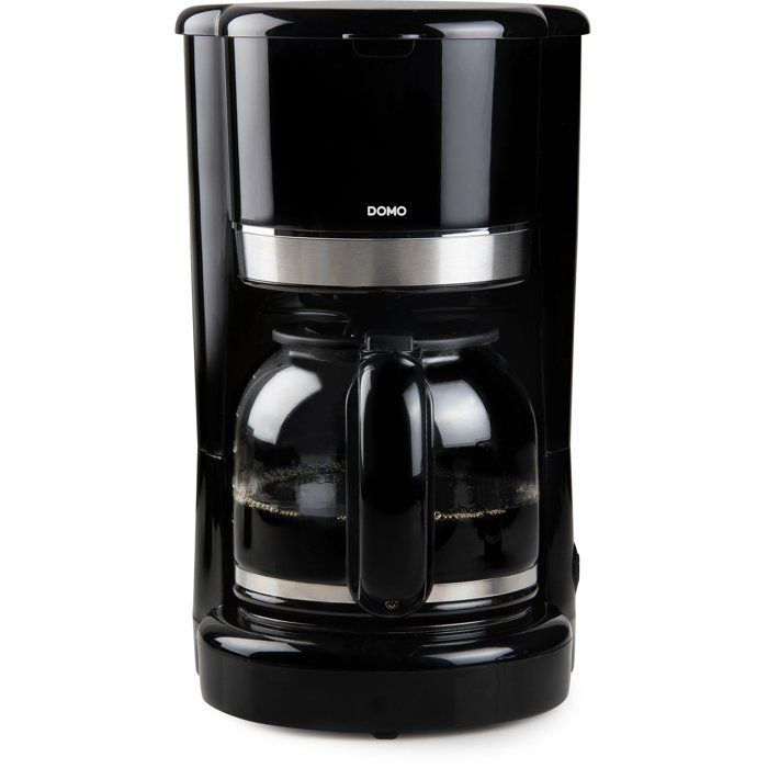 Cafetiere filtre - DOMO - DO1141K - 900 W - 12 tasses - 1,5 L - Noir