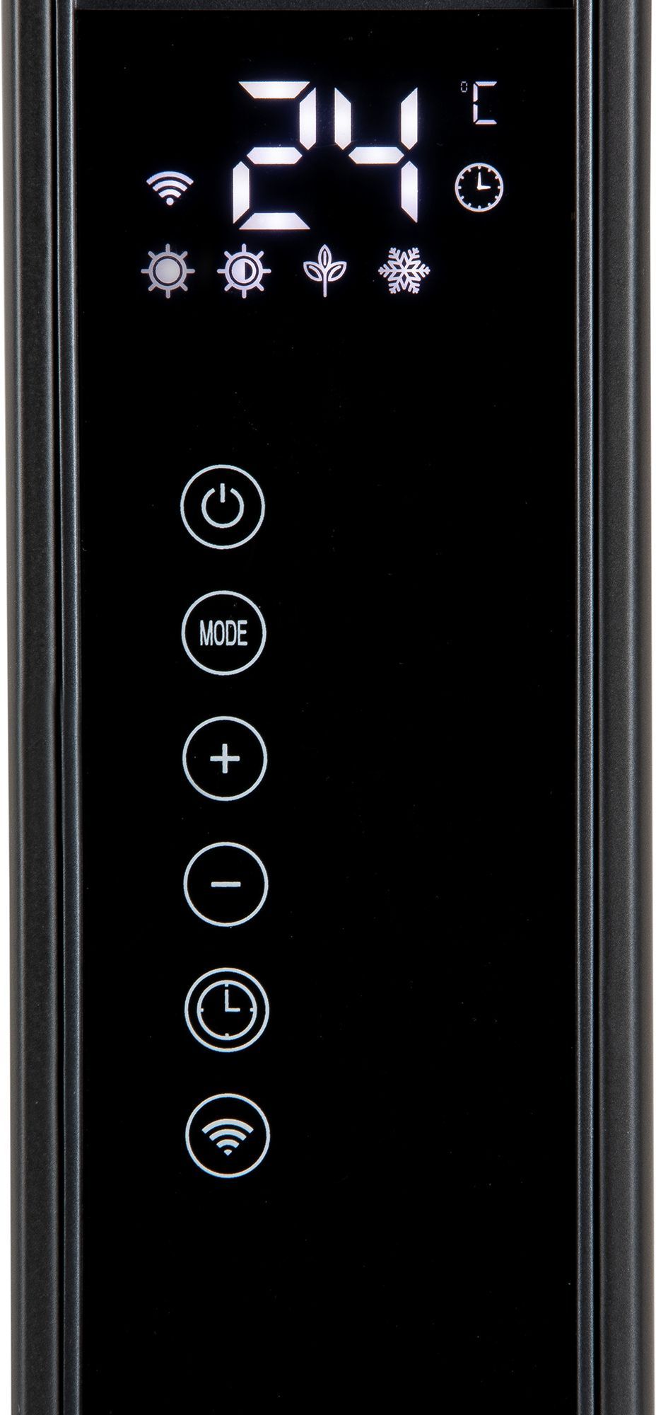 Convection Heater - 2000 W - Domo - DO7355CH - Wi-Fi + Remote Control - Eco Mode - Quiet Operation - LED Display - Black