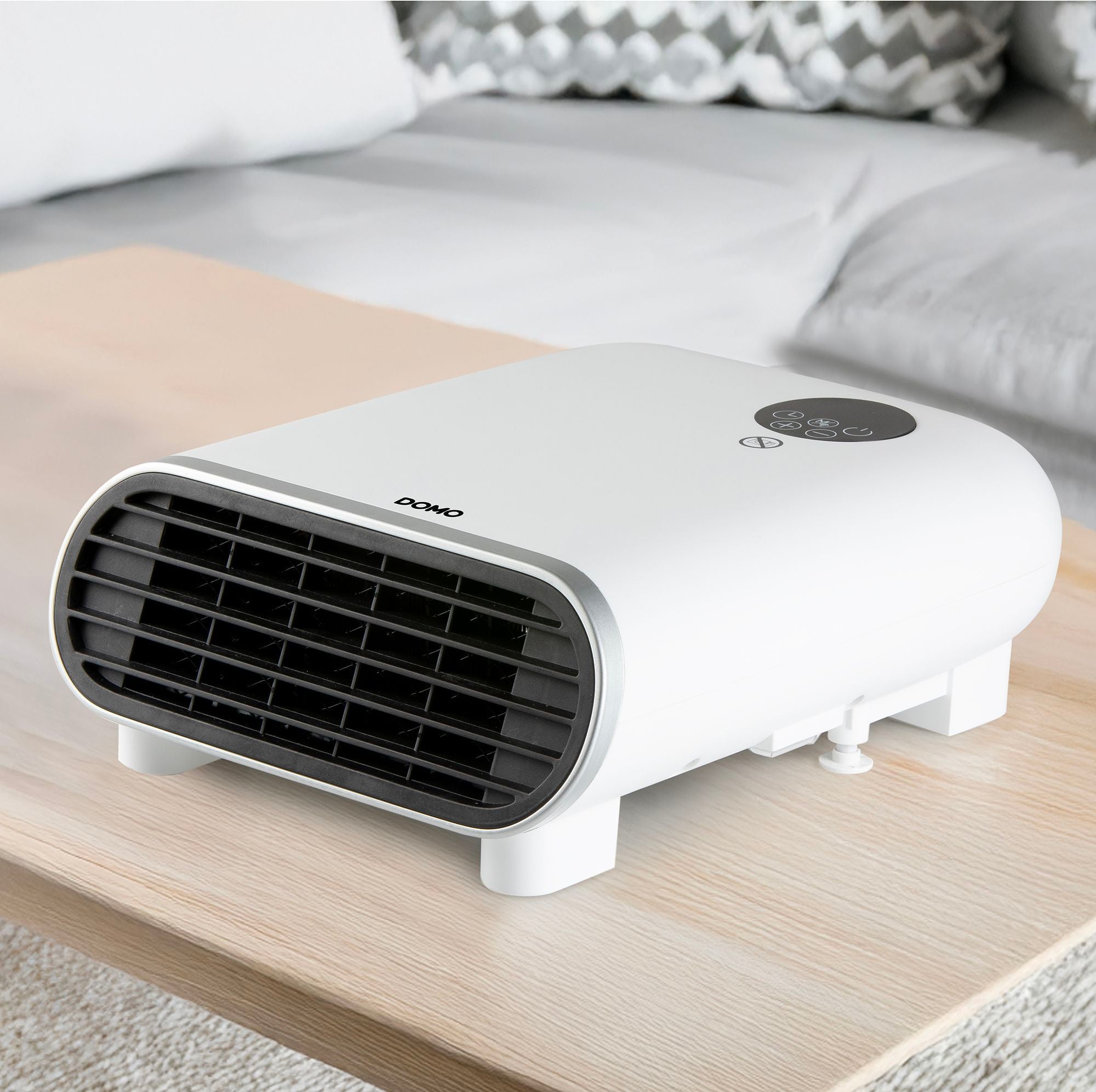Bathroom Heater - 2000 W - Domo - DO7357F - Wi-Fi + Remote Control - Eco Mode - LED Display - Wall-Mounted / Freestanding - White