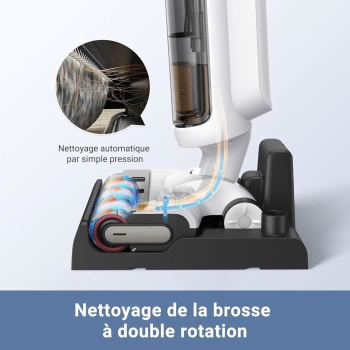 Mop Vacuum Cleaner - DREAME MOVA K20 - 200 W - 30 min - Water and dust - White