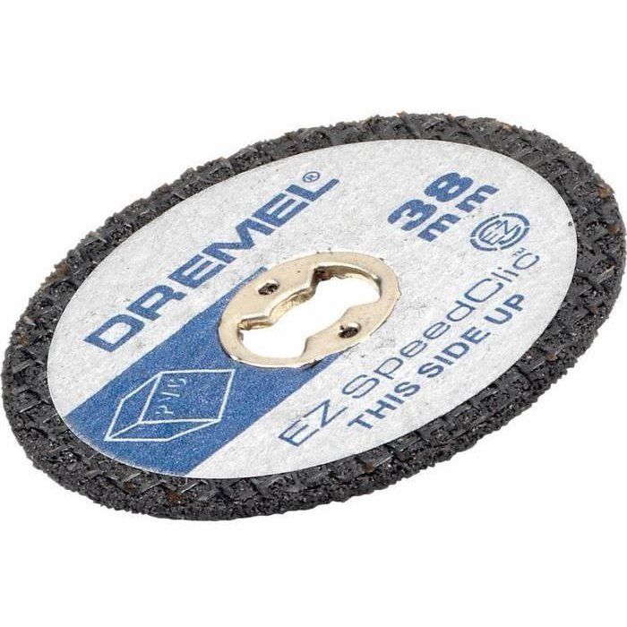 Set of 5 Dremel S476 EZ Speedclic discs (Ø 38mm, thickness 1.2mm to cut plastics and PVC)