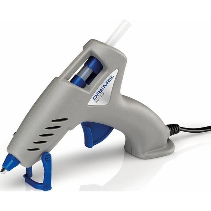Dremel 910 hot glue pistol (heating temperature at 165 ° C, delivered with 3 sticks of glue 7mm)