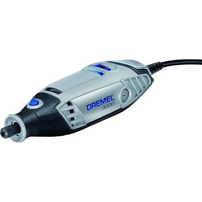Dremel 3000 multifunction rotary tool (130 W, delivered in a box with 1 bag and 15 accessories)