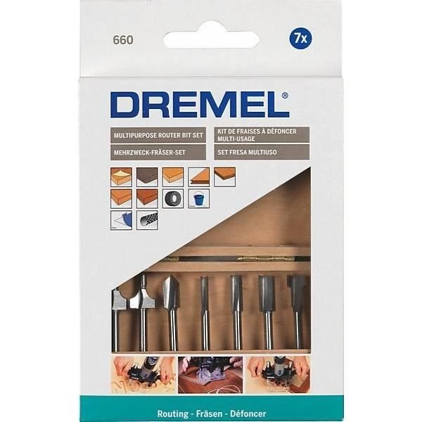 DREMEL 660 Kit of 7 Strawberries to be defined for rotary multifunction tools