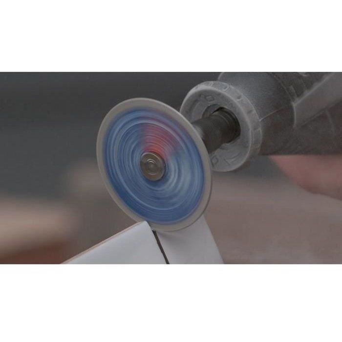 High longevity diamond disc EZ Speedclic Dremel Max S545 - Ø38mm hard matters