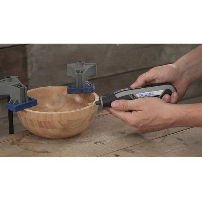 Set of 2 quick steel Strawberries High longevity Dremel Max 117 - Ø 6.4mm round end