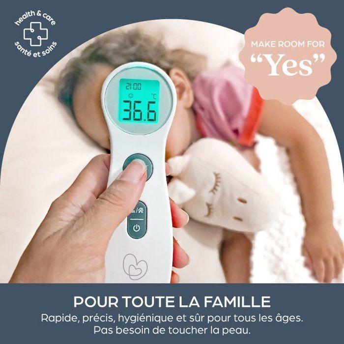 Digital Forehead Thermometer - DREAMBABY - Non-Contact Infrared - Fever Temperature Measurement - For Babies and Adults