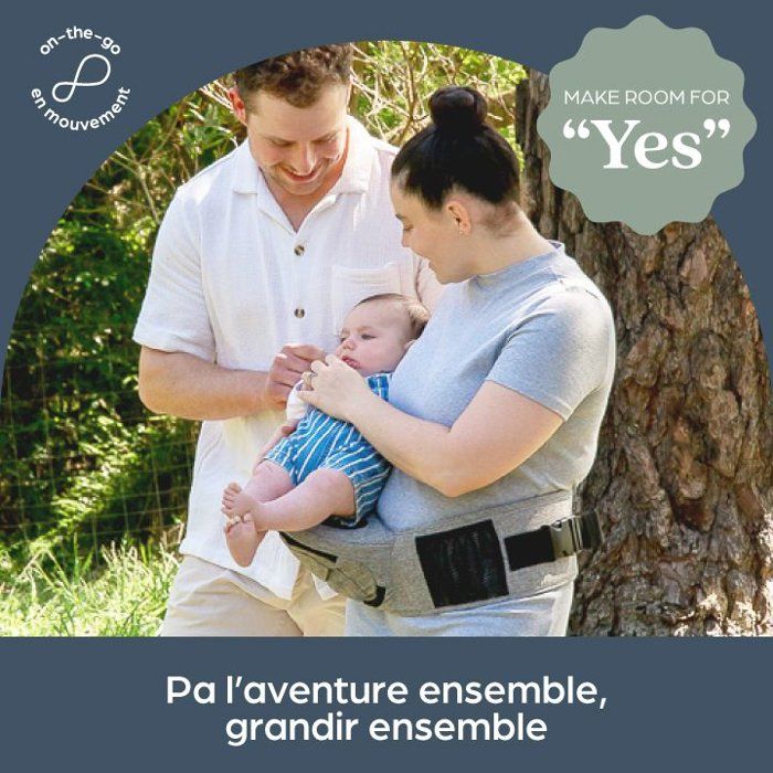 Baby Carrier - Hip Seat - DREAMBABY - Up & Go - Grey