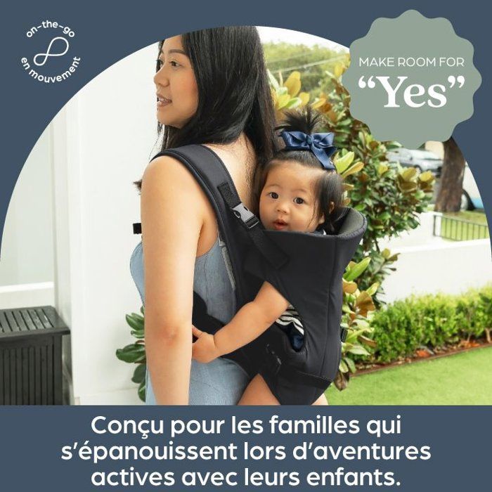 Baby Carrier - DREAMBABY - 3-Sided On-the-Move - Black