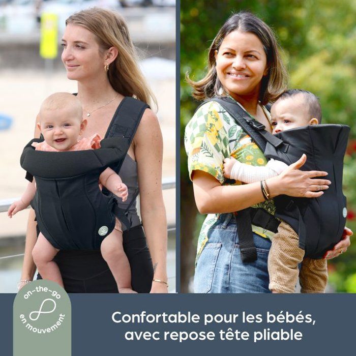 Baby Carrier - DREAMBABY - 3-Sided On-the-Move - Black