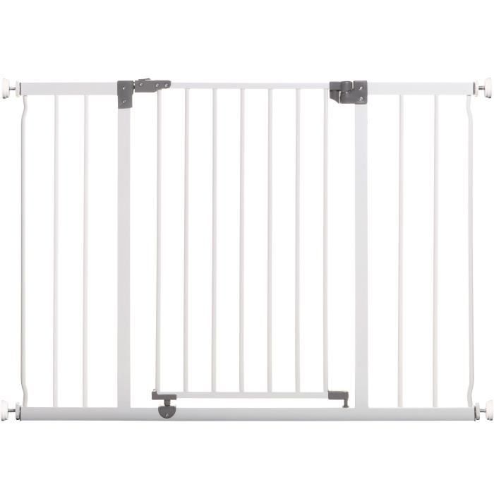 DREAMBABY Safety gate Extra large LIBERTY - By pressure - L 99/105.5 x H 75 cm - White
