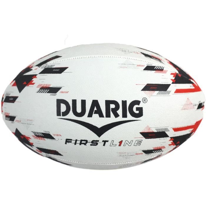 Rugby ball - Firstline - DUARIG - Black and red - T5