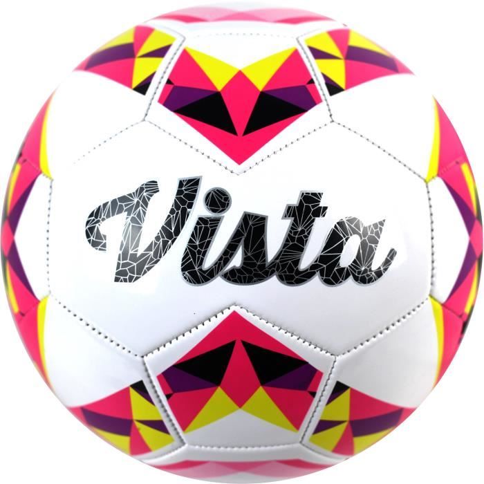 Soccer ball - DUARIG - Vista - Yellow and pink - T5