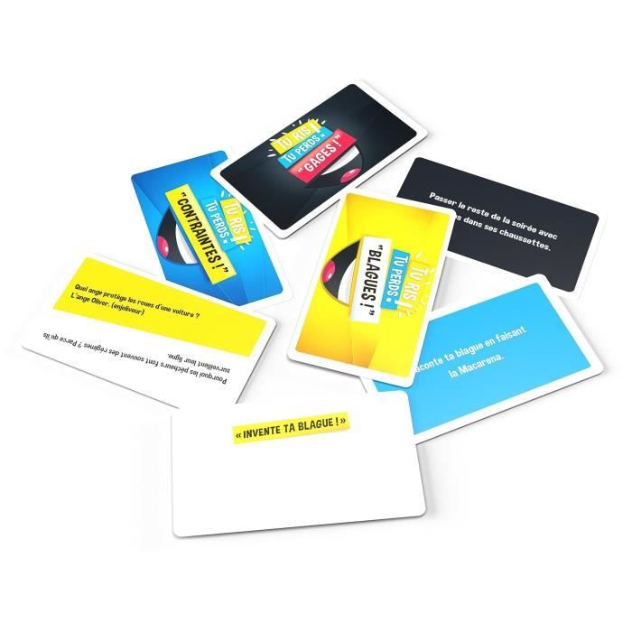 You Laugh You Lose - Reissue - Board game - DUJARDIN - Face off in a duel of rotten jokes without laughing!