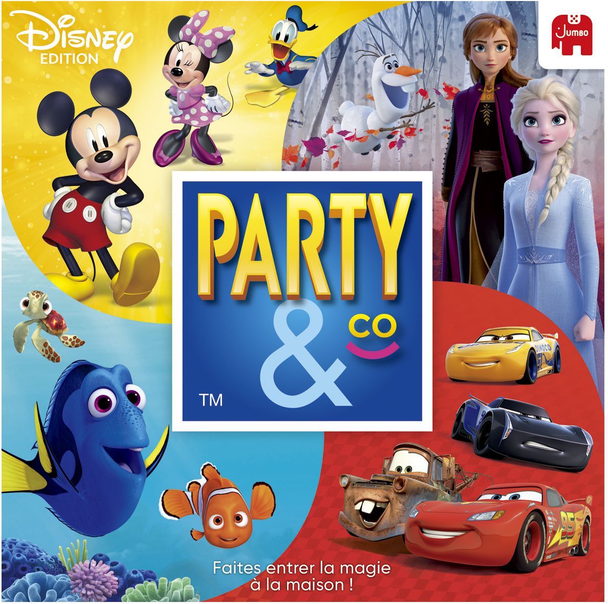 PARTY & CO Disney - Board game - DUJARDIN - Challenges around the Disney universe for the whole family!