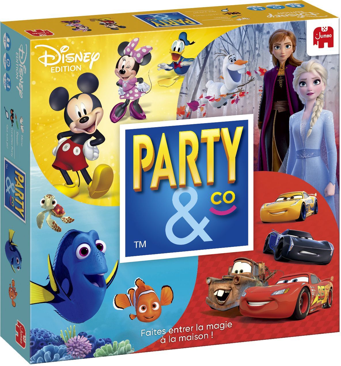 PARTY & CO Disney - Board game - DUJARDIN - Challenges around the Disney universe for the whole family!