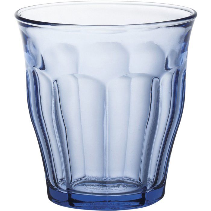 Glass Set - DURALEX - Picardie Marine - 18 pieces - Tempered glass - Navy blue