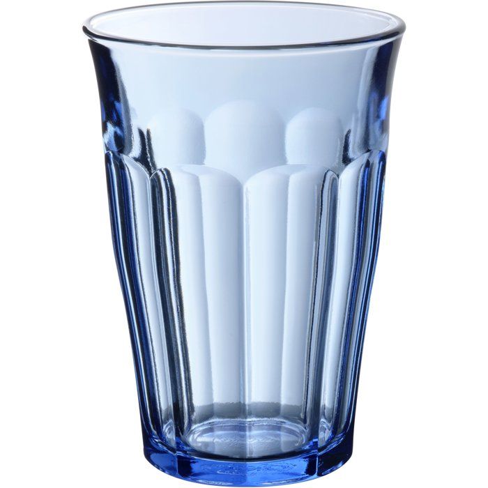 Glass Set - DURALEX - Picardie Marine - 18 pieces - Tempered glass - Navy blue
