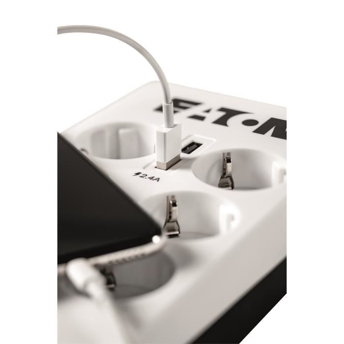 EATON Surge Suppressor / Protector - Protection Box - 6 x FR - 2.50 kVA - 230 V AC Input