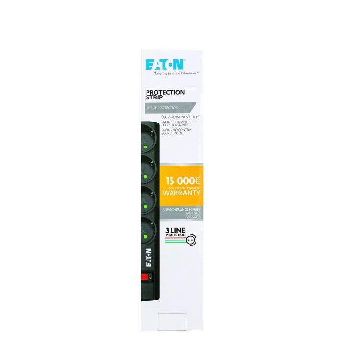 EATON Surge Suppressor / Protector - 4 x FR - 2.50 kVA - 230 V AC Input
