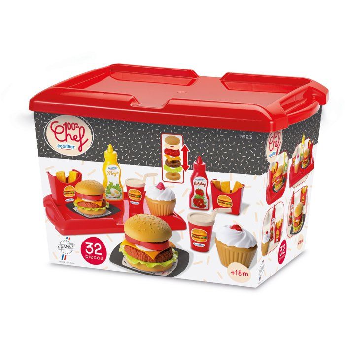 ECOIFFIER CHEF Hamburger Set
