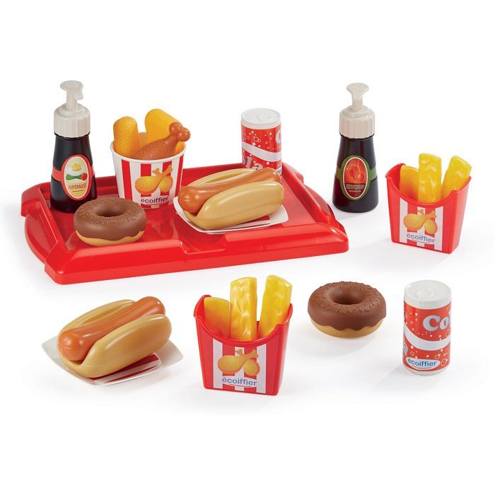 Hot dog box - ECOIFFIER - 2423 - A menu worthy of a fast food restaurant