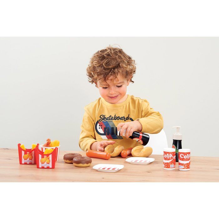 Hot dog box - ECOIFFIER - 2423 - A menu worthy of a fast food restaurant
