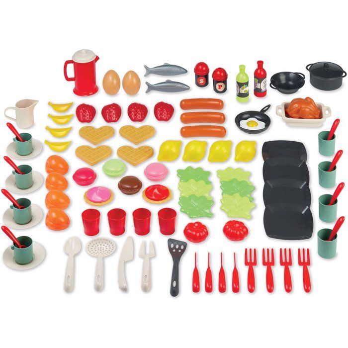 Dinette box 100 pieces - ECOIFFIER - 100% Chef Collection - From 18 months