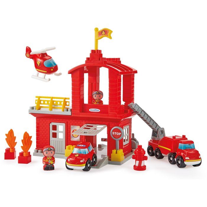 ECOIFFIER 2980 Abrick - Fire station - Firefighters on fire