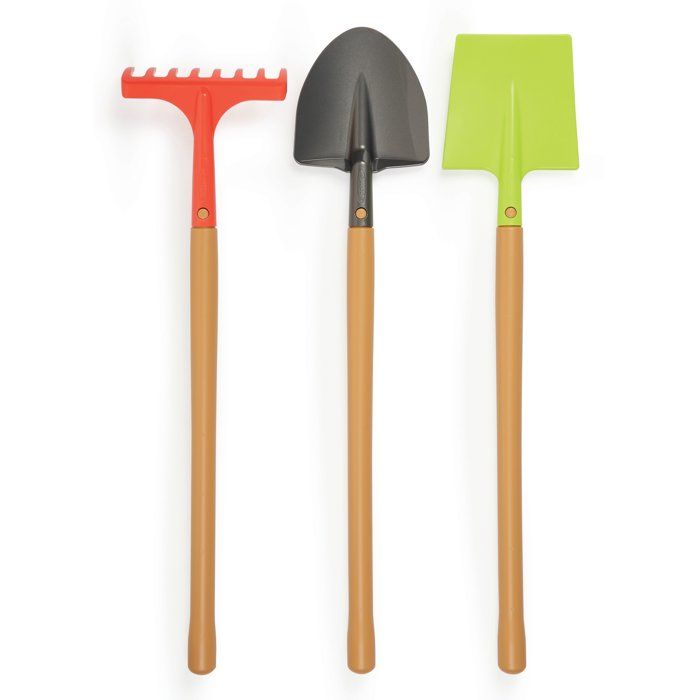 Net of 3 large garden tools - ECOIFFIER - 4338 - Let's prepare the soil - 70 cm