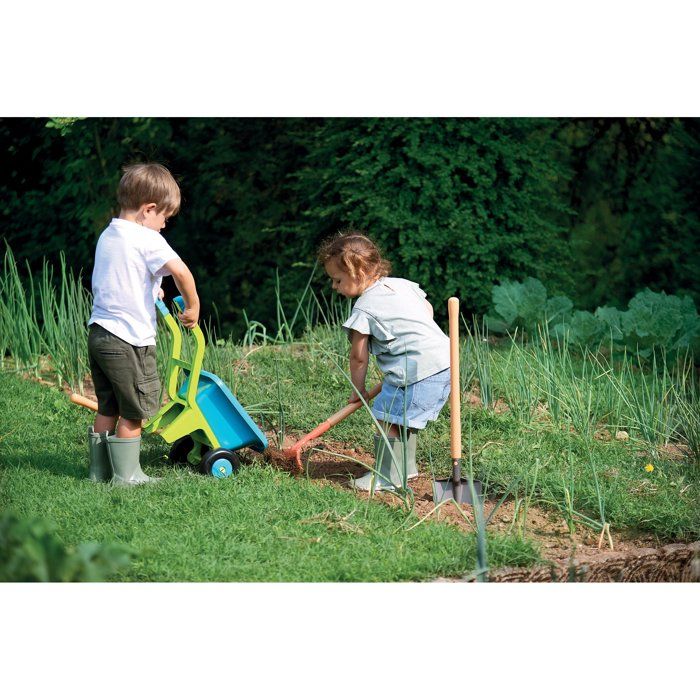 Deluxe Garden Wheelbarrow - ECOIFFIER - 4539 - For gardening work