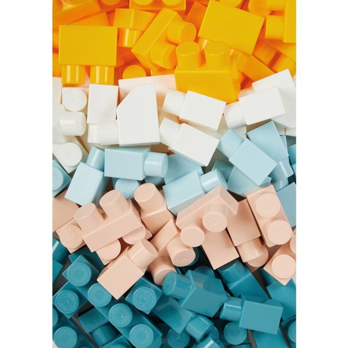 Storage barrel with colored bricks - Ecoiffier - 7916