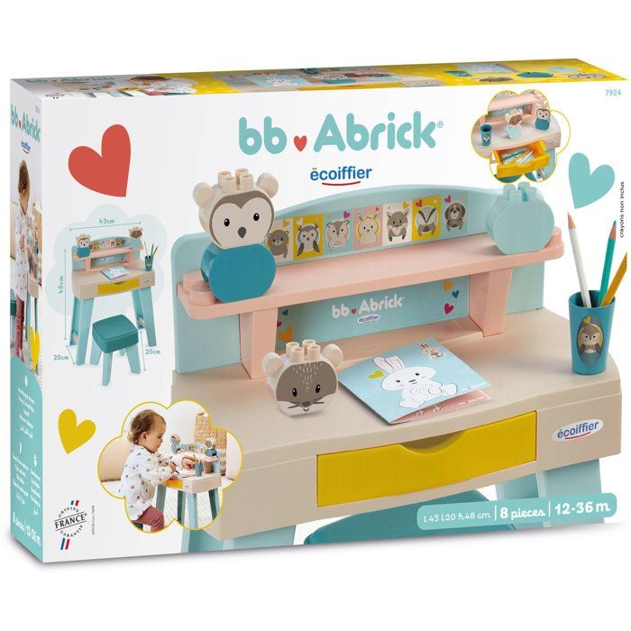 ECOIFFIER 7924 BB Abrick - My first office - 12 months - Well set up for working