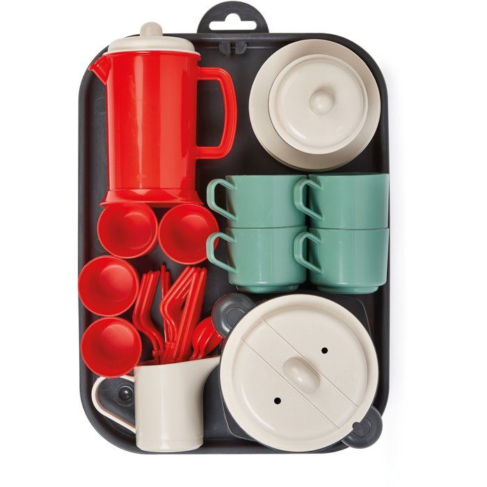 Filled play tray - Imitation game - ECOIFFIER - 26.5 cm - +18 months