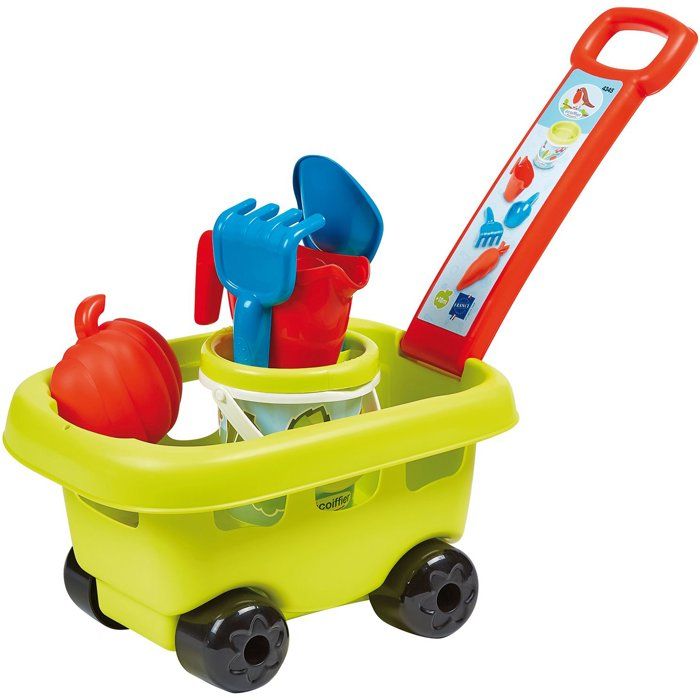 Ecoiffier Upholstered garden trolley 40 cm 4345