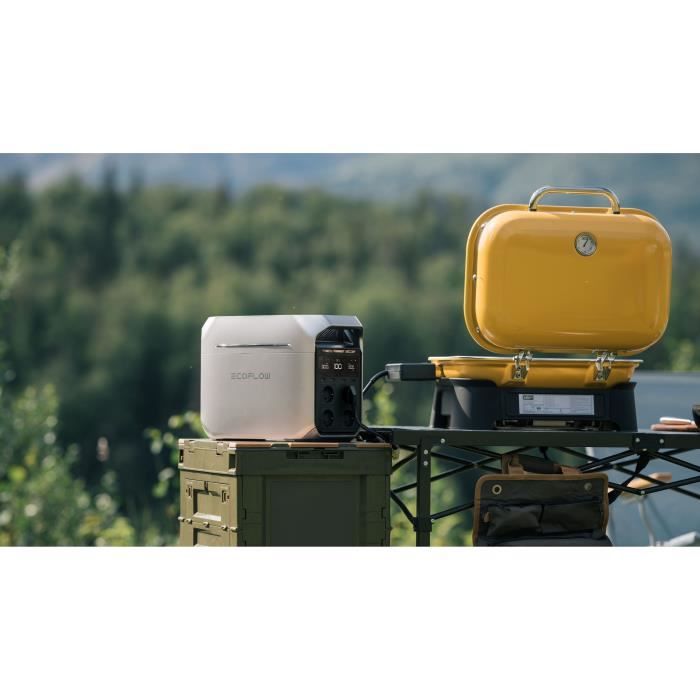 Portable Power Station - EcoFlow - DELTA 3 Plus - 1024 kWh Capacity, Power Security, Portable Design