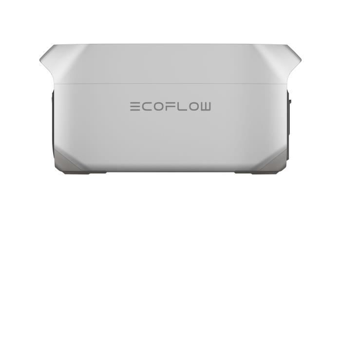 Smart Additional Battery - EcoFlow - DELTA 3 - 1024 Wh LiFePO4 Battery for Solar Battery