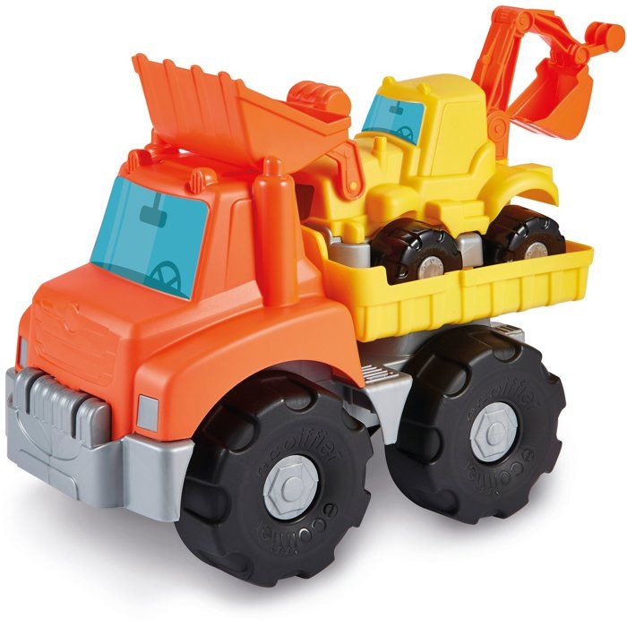 ECOIFFIER - 492 - Truck + Backhoe loader