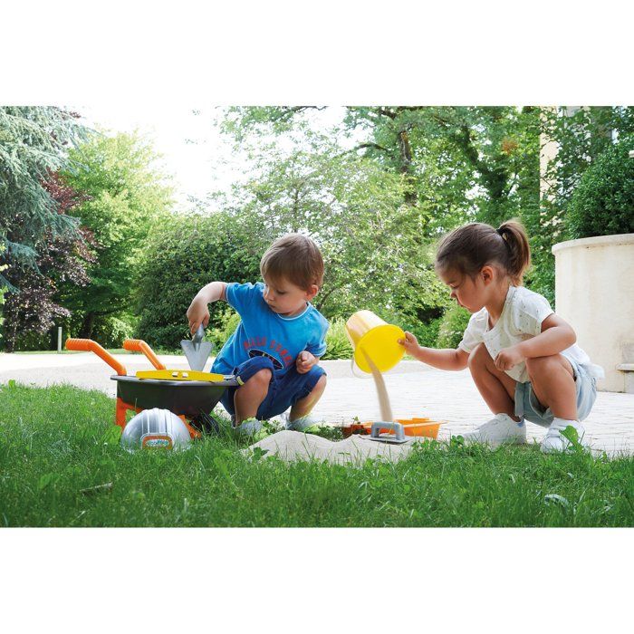 Ecoiffier Super masonry pack - wheelbarrow 50 cm 496