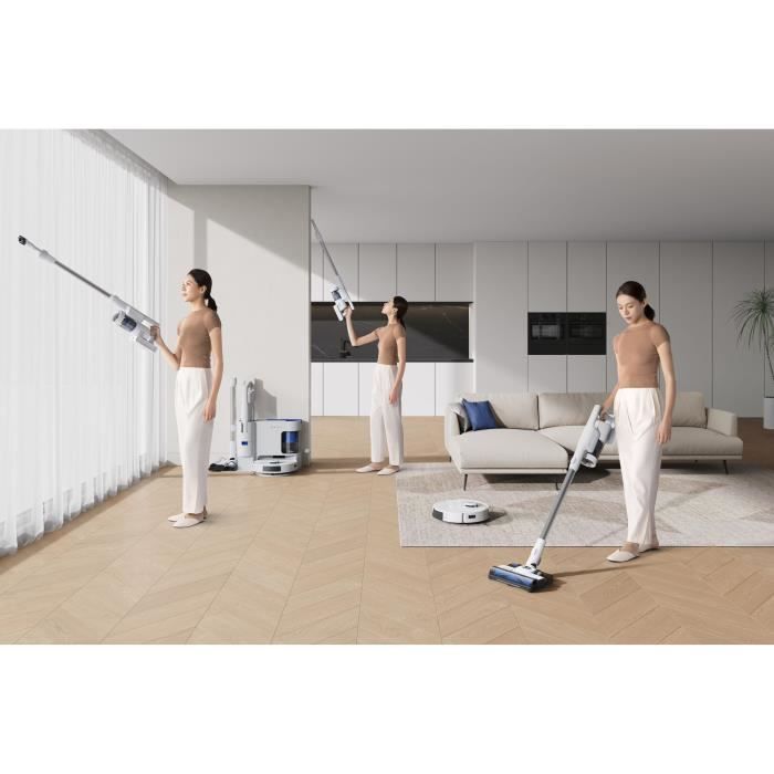 ECOVACS DEEBOT N20 COMBO - Robot Vacuum Cleaner + Broom with Station - Double automatic emptying - Power 10 kPa