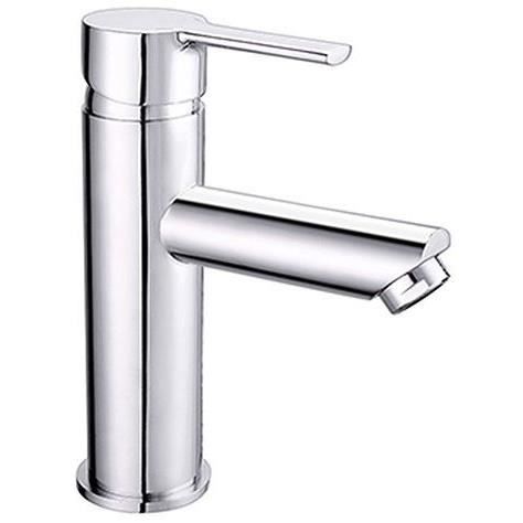 Washbasin mixer - EDOUARD ROUSSEAU - Dower - Ceramic cartridge Ø 35 mm - Eco-stop stop - Flow reducing aerator - Chrome