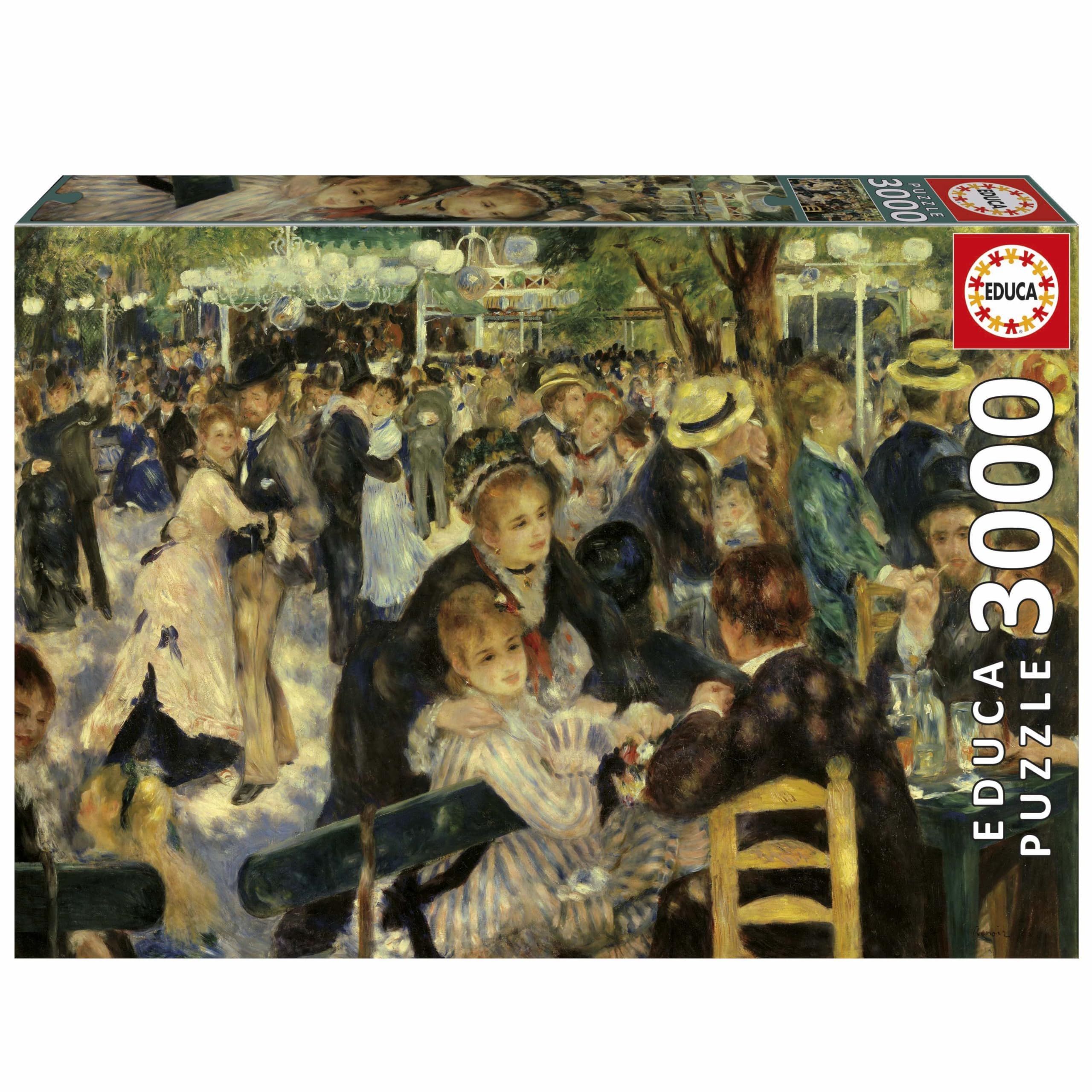Puzzle - EDUCA - Dance at the Moulin de la Galette - 3,000 pieces - 120 x 85 cm - Ages 15 and up