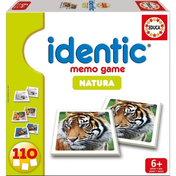 Memory game - EDUCA - Identic Natura