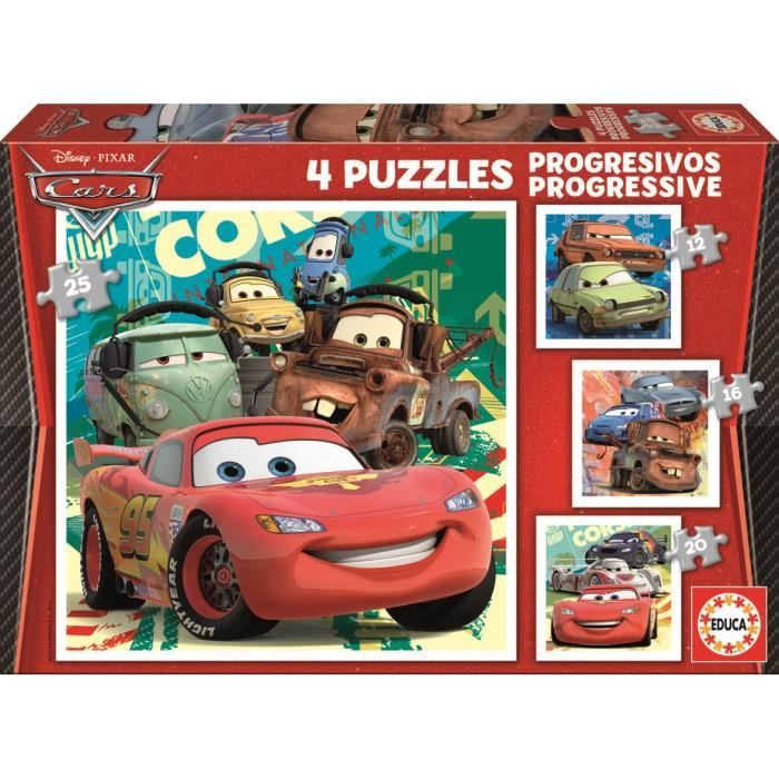 CARS Puzzle Progressive Puzzle